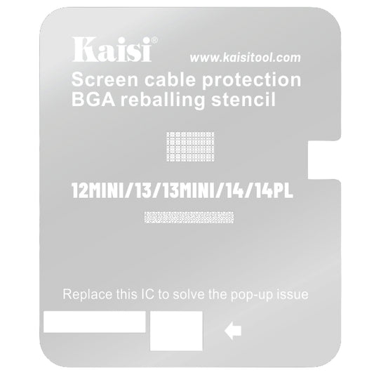 BGA-Schablone Kaisi für Apple iPhone 11 - 14 Pro Max Serie