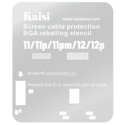 BGA-Schablone Kaisi für Apple iPhone 11 - 14 Pro Max Serie