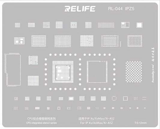 Sita BGA Relife RL-044 IPZ5 pour Apple iPhone XS / XS Max / XR, CPU