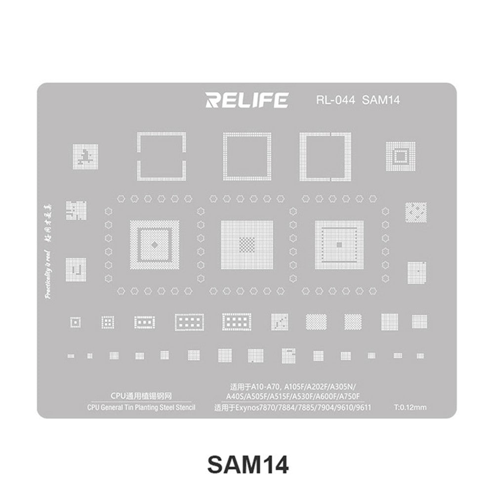BGA-mal Relife RL-044 V2.0 voor CPU Samsung Series