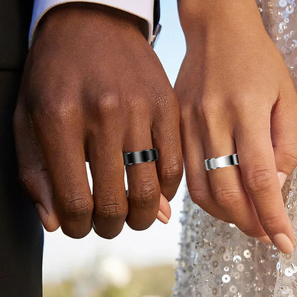 Smart Ring Techsuit R6, Maat 8, Zwart