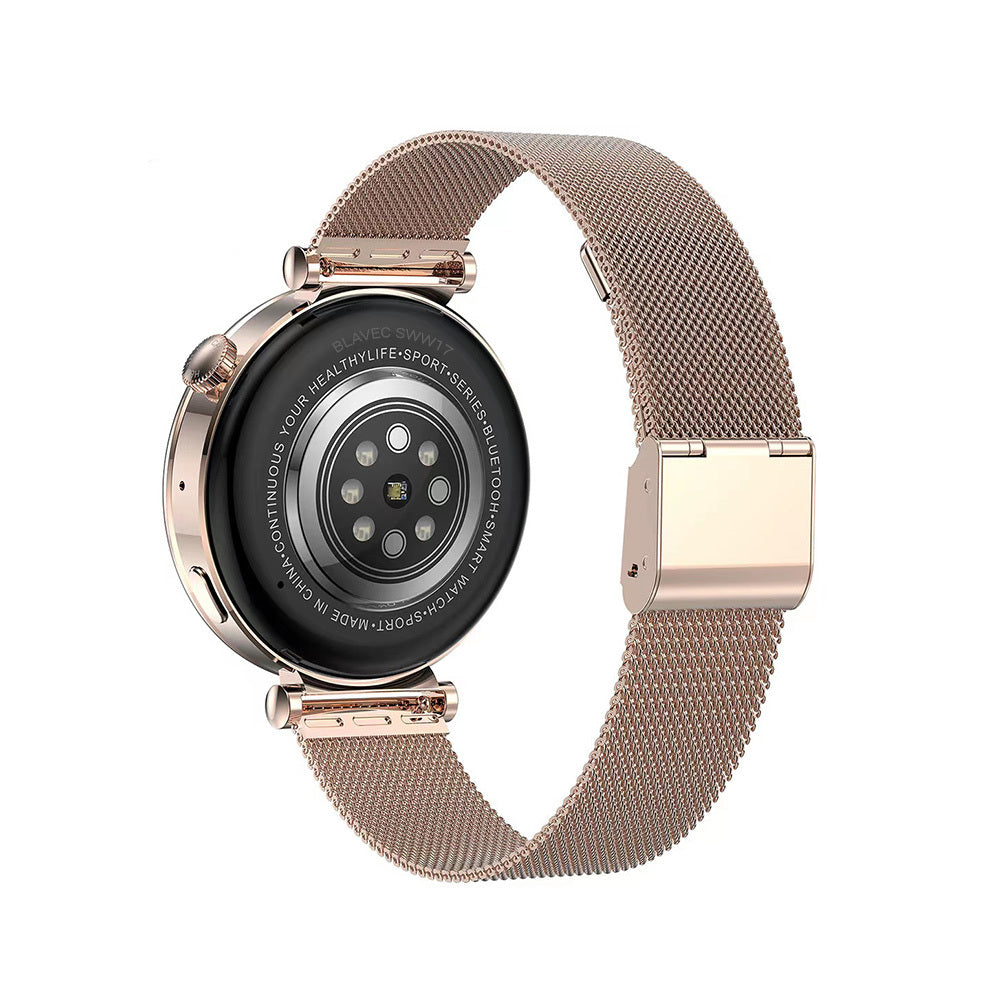 Montre connectée Blavec W17 Amber, rose doré