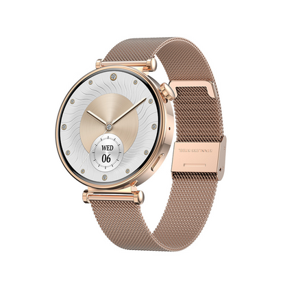Montre connectée Blavec W17 Amber, rose doré
