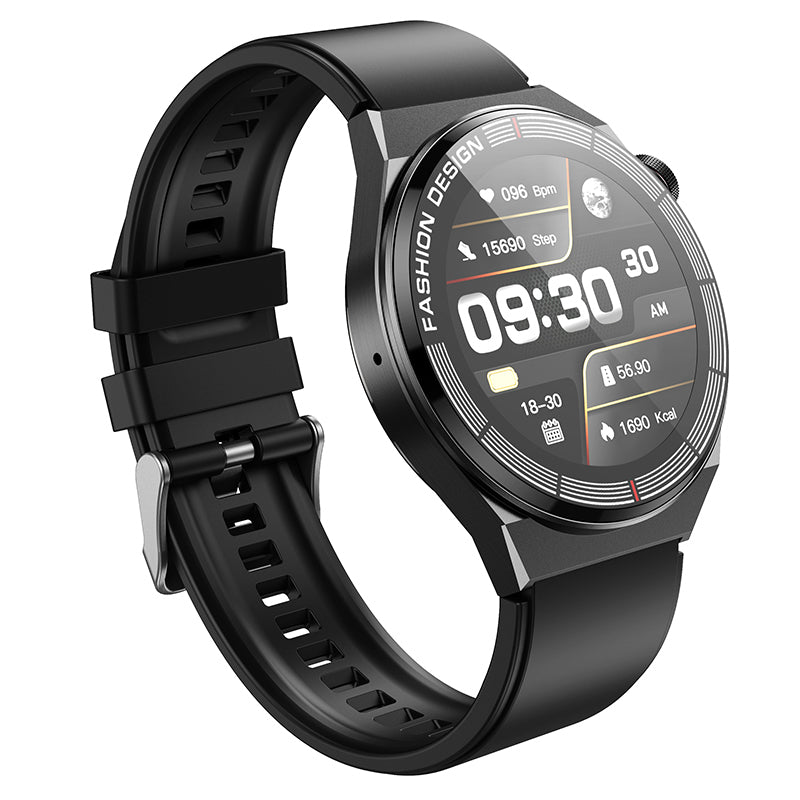 Borofone BD2 smartwatch, zwart 