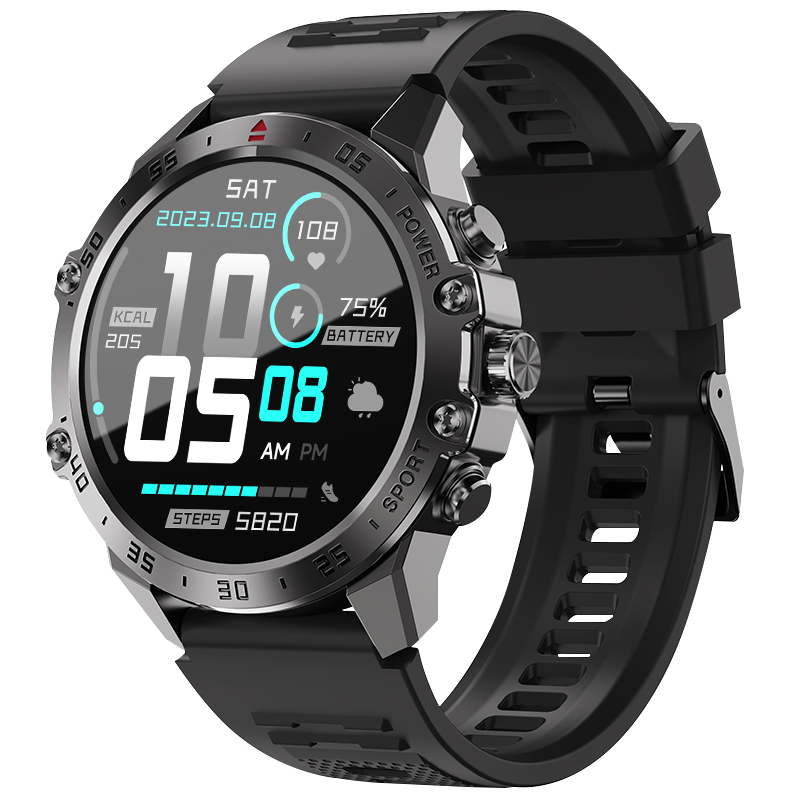 Montre connectée BWOO WA-08, Noir
