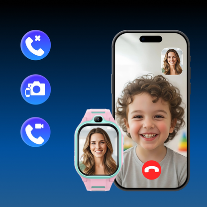 Smartwatch Forever Kids Boost KW-530 Call, Rosa