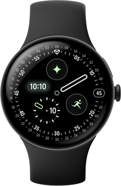 Smartwatch Google Pixel Watch 4, 45mm, Wi-Fi, Schwarz GA09962-EU
