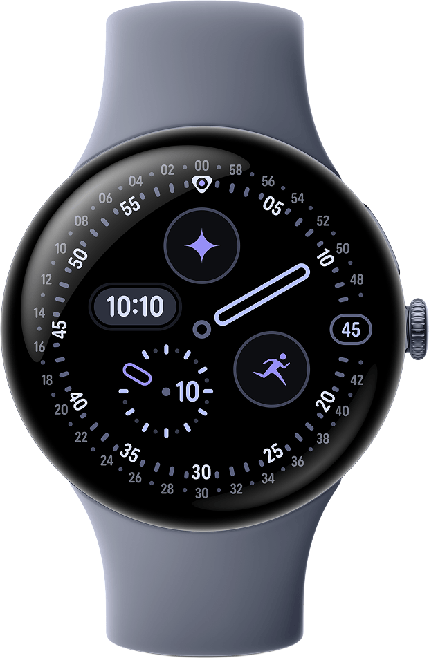 Montre connectée Google Pixel Watch 4, 45mm, Gris, Reconditionné GA10850-EU