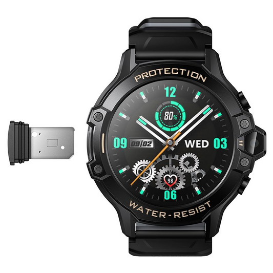 Smartwatch HOCO Y107 Kids Call, Zwart, Herverpakt