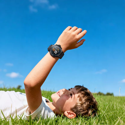 Smartwatch HOCO Y107 Kids Call, Zwart