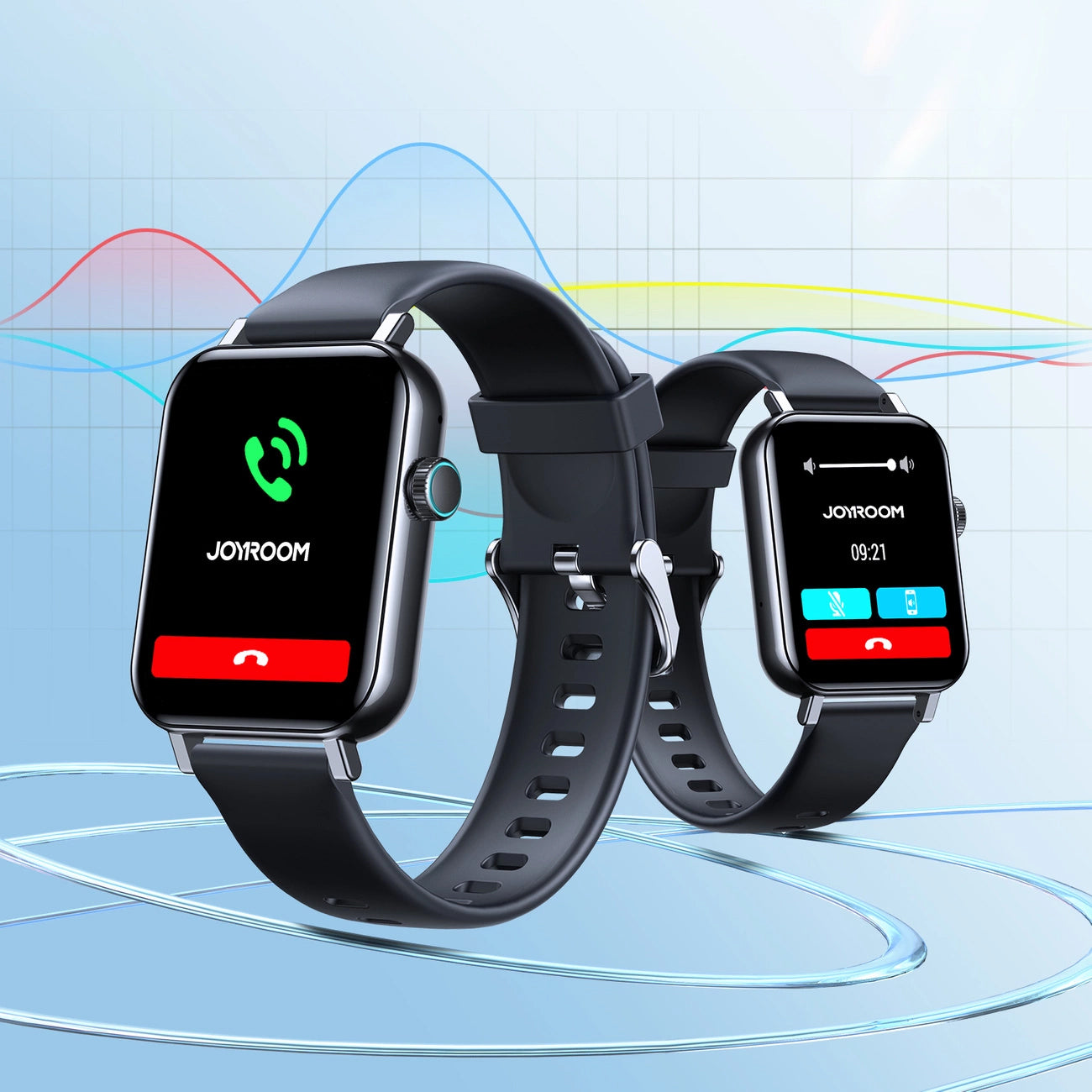 Smartwatch Joyroom Fit-Life JR-FT5, Zwart 