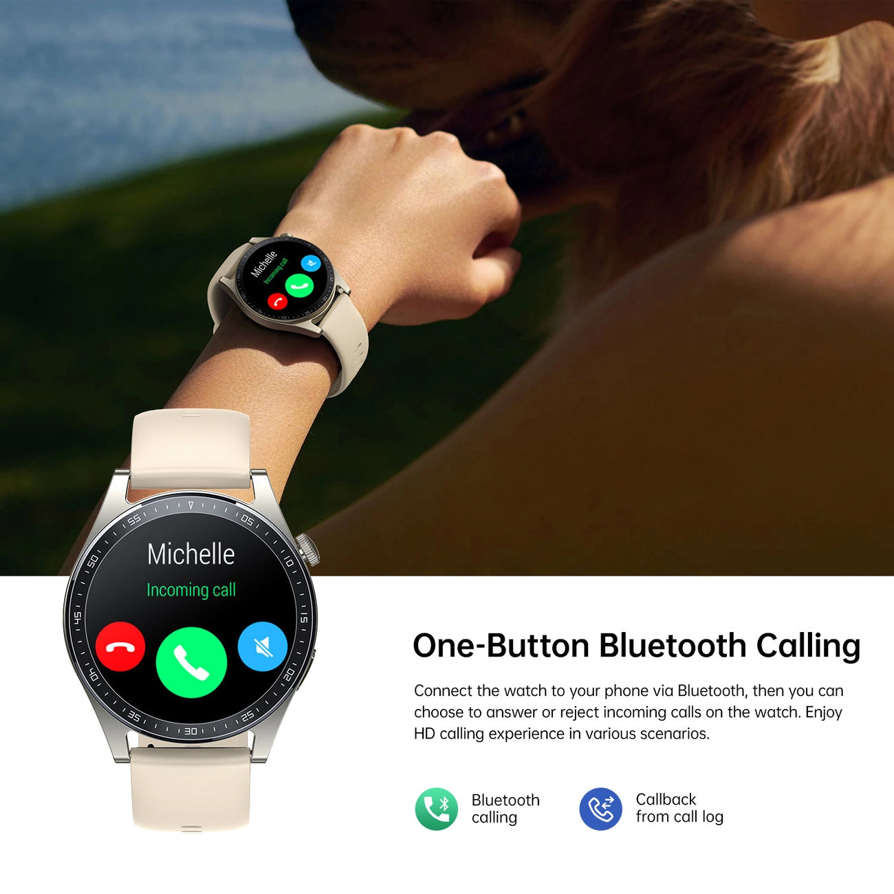 Smartwatch Joyroom JR-FC2 Call, Goud