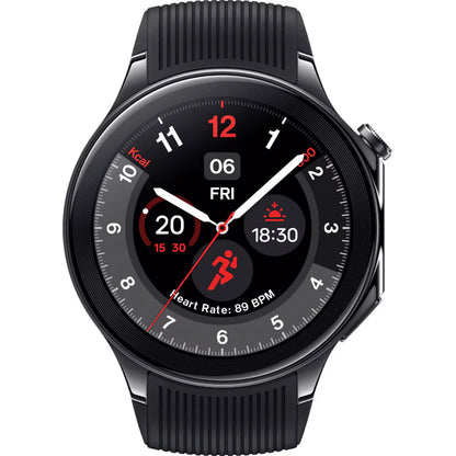 Smartwatch OnePlus Watch 2, zwart 