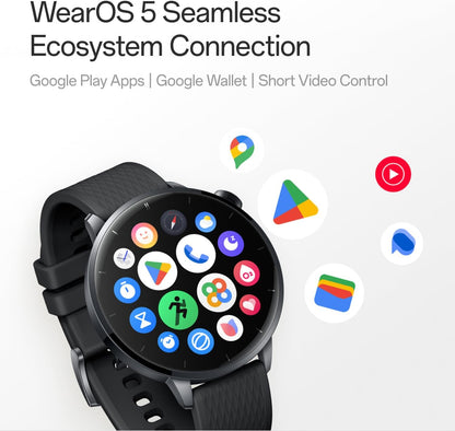 Smartwatch OnePlus Watch 3, 43mm, Zwart 5491100421