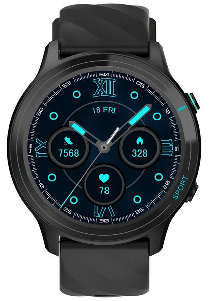 Smartwatch Titmo O-100 Call, Zwart