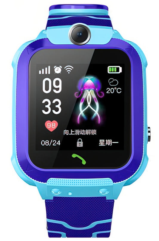 Smartwatch XO Design Kids H100, Blauw