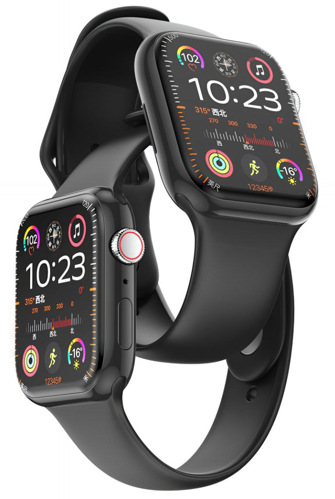 Montre connectée XO Design M50 Pro Call, Noir