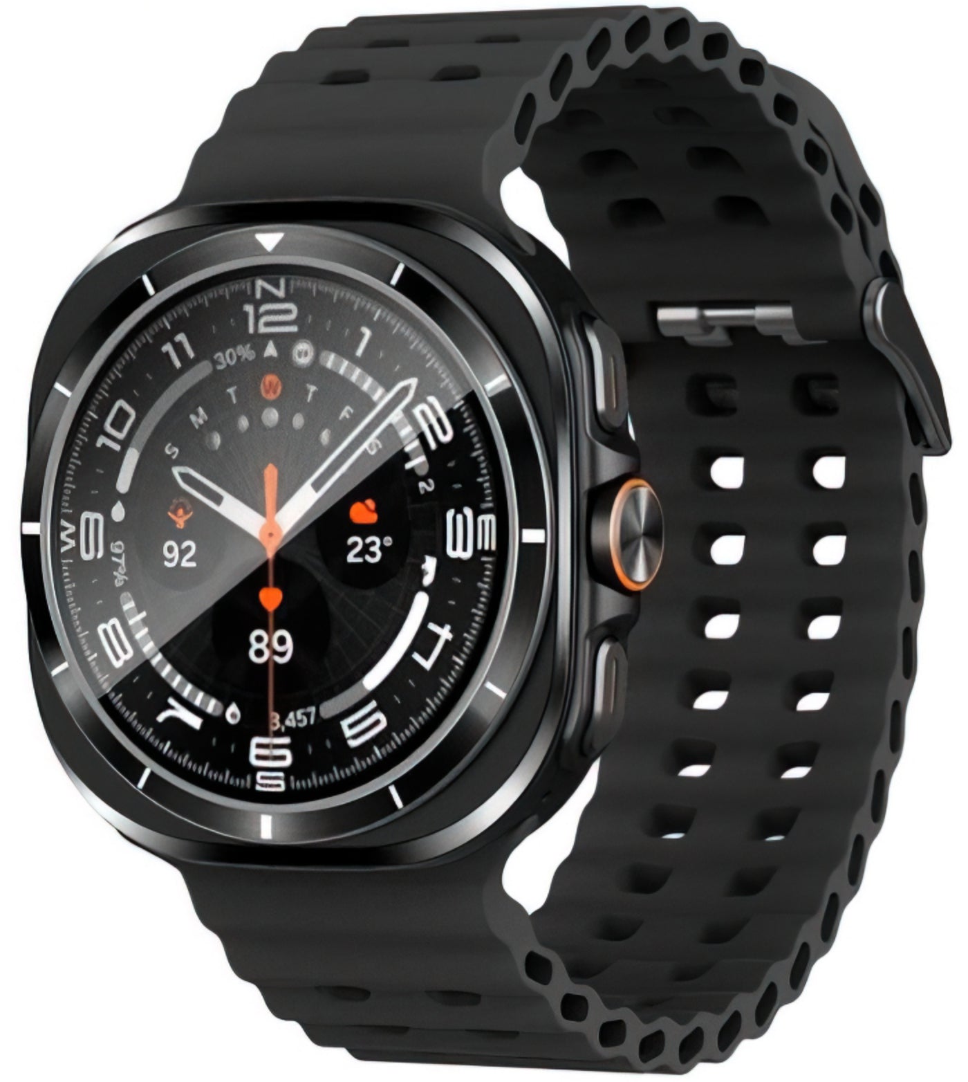 Smartwatch XO Design Ultra, Zwart