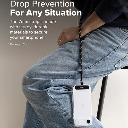 Ringke Link Flow P-Type Telefonkordel, Weiß