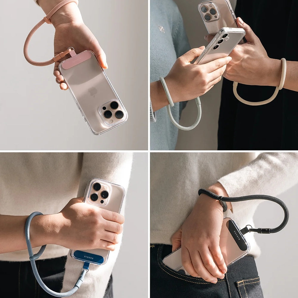 Telefoonkoord Ringke Link Flow P-Type, Zwart