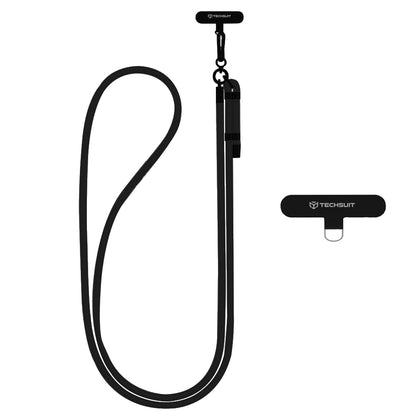 Cordon de téléphone Techsuit RCS1-03, Noir
