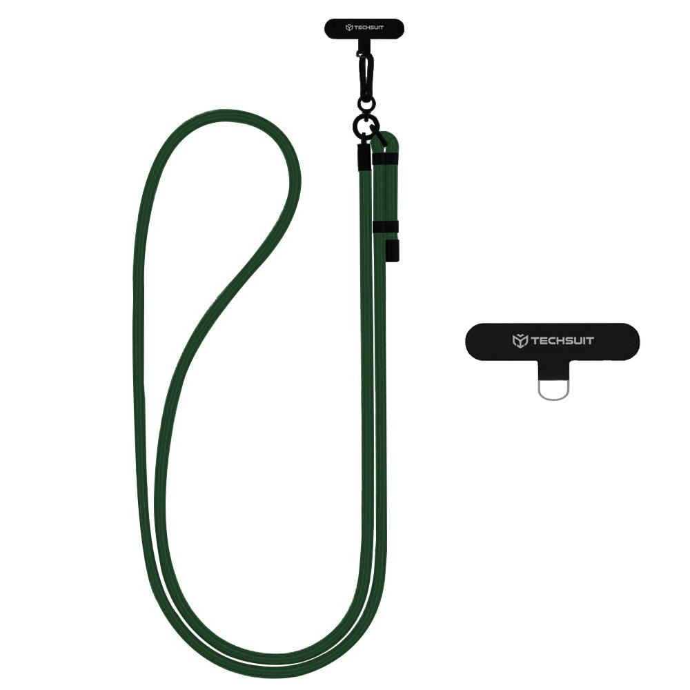 Telefoonkoord Techsuit RCS1-04, Satin Groen