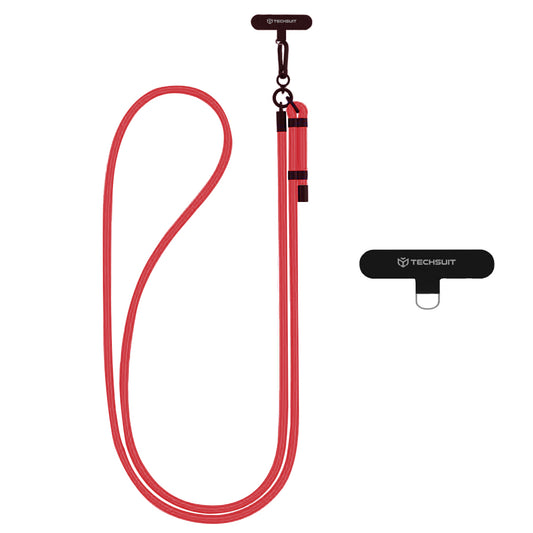 Telefoonkoord Techsuit RCS1-33, Rood