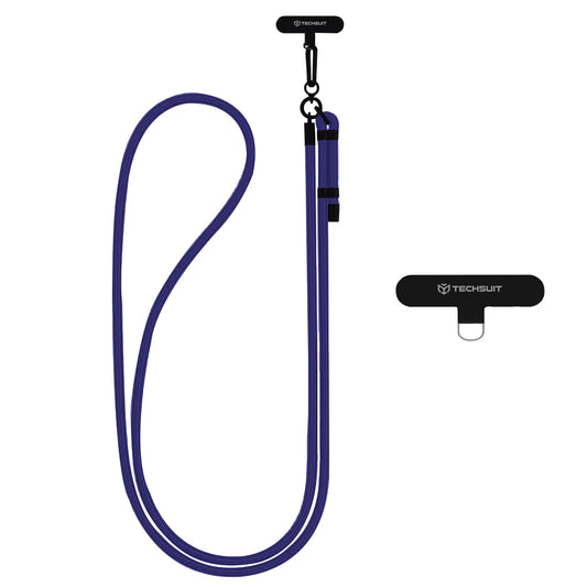 Telefoonkoord Techsuit RCS1-78, Marineblauw