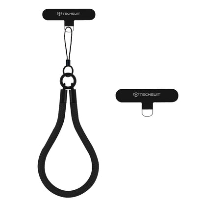 Telefonkordel Techsuit RWS2-03, Schwarz