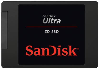 Solid State Drive (SSD) SanDisk Ultra 3D, 4TB, 2,5 pouces, SATA III SDSSDH3-4T00-G26