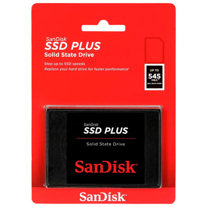 Solid State Drive (SSD) SanDisk Plus, 250GB, 2.5 pouces, SATA III SDSSDA-250G-G28