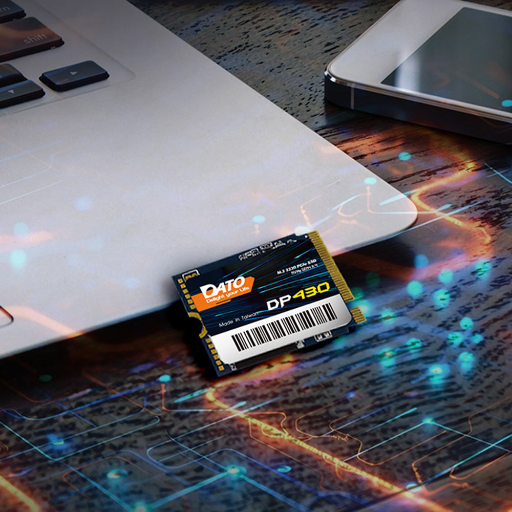 Solid State Drive (SSD) Dato DP430, NVME M.2 2230, PCIE Gen4x4, 1TB, Schwarz DP430SSD-1TB