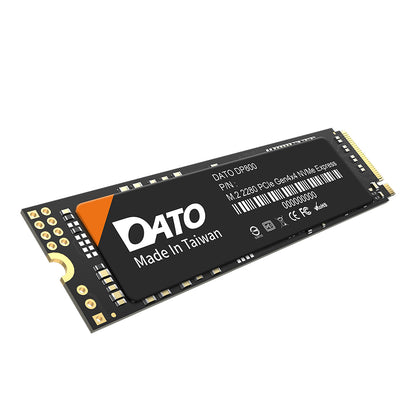 Solid State Drive (SSD) Dato DP800, NVME M.2 2280, PCIe, 512GB, Zwart DP800SSD-512GB