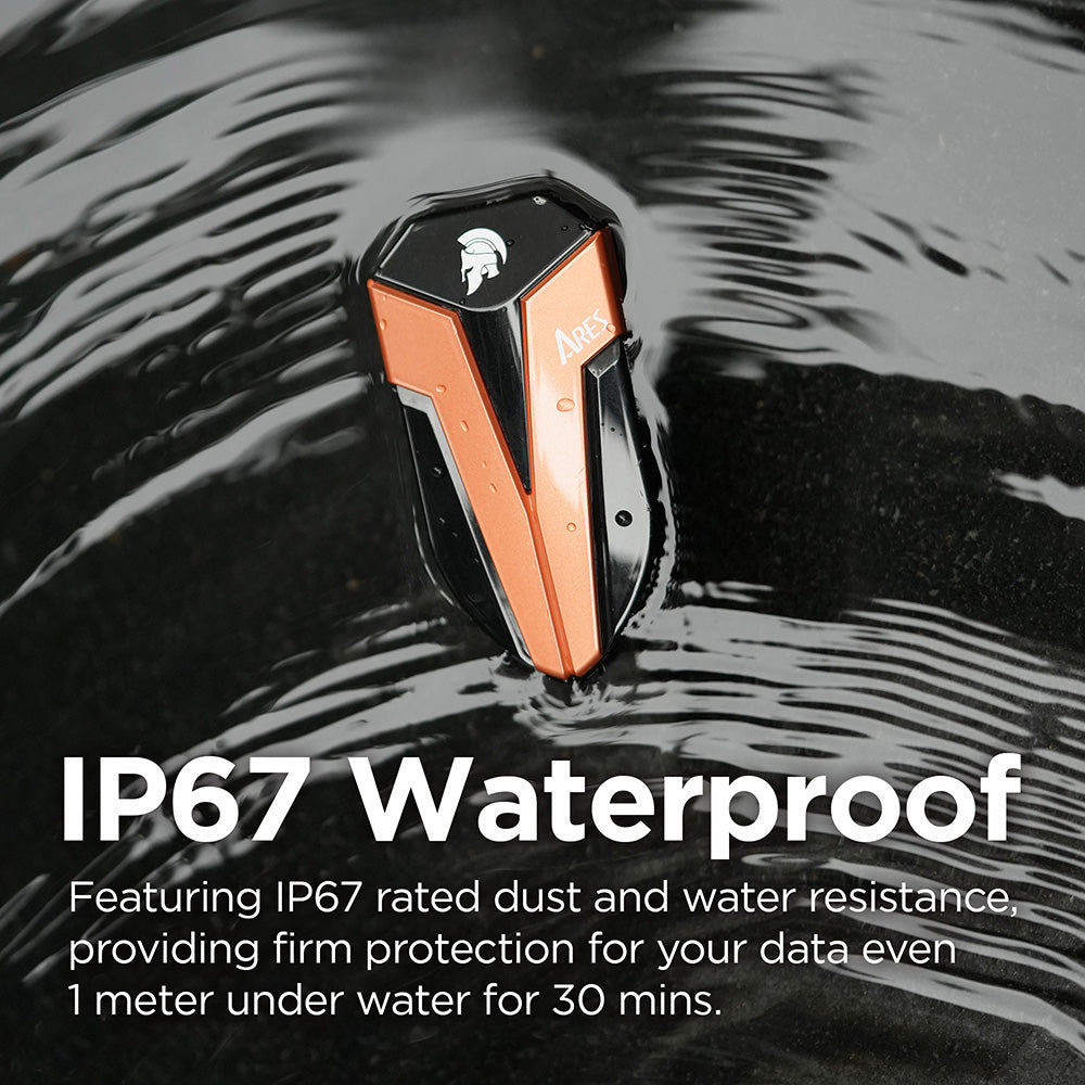 Solid State Drive (SSD Externe) Dato Ares Amber Shield, 4TB, Noir ARSASE-4TB