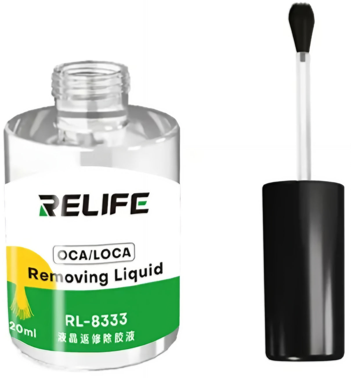 Solution de retrait d'adhésif OCA / LOCA Relife RL-8333, 20ml