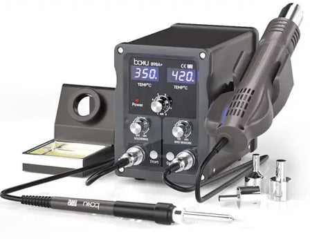 Station Air Chaud et Fer à Souder Baku BK-898A+