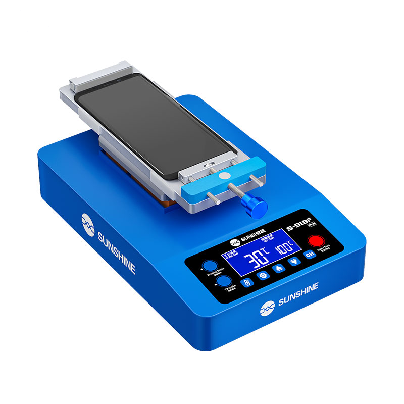 Touchscreen-Display-Trennstation Sunshine S-918F Pro, Blau