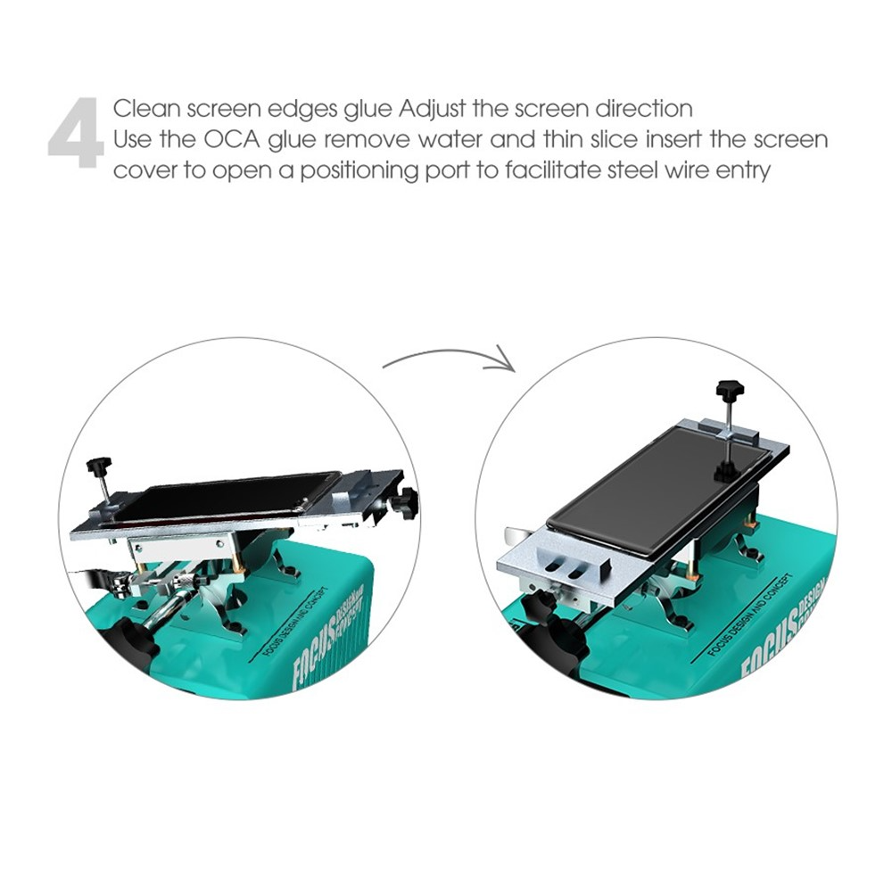 Scheidingstation Display Touchscreen RF4 Freedom