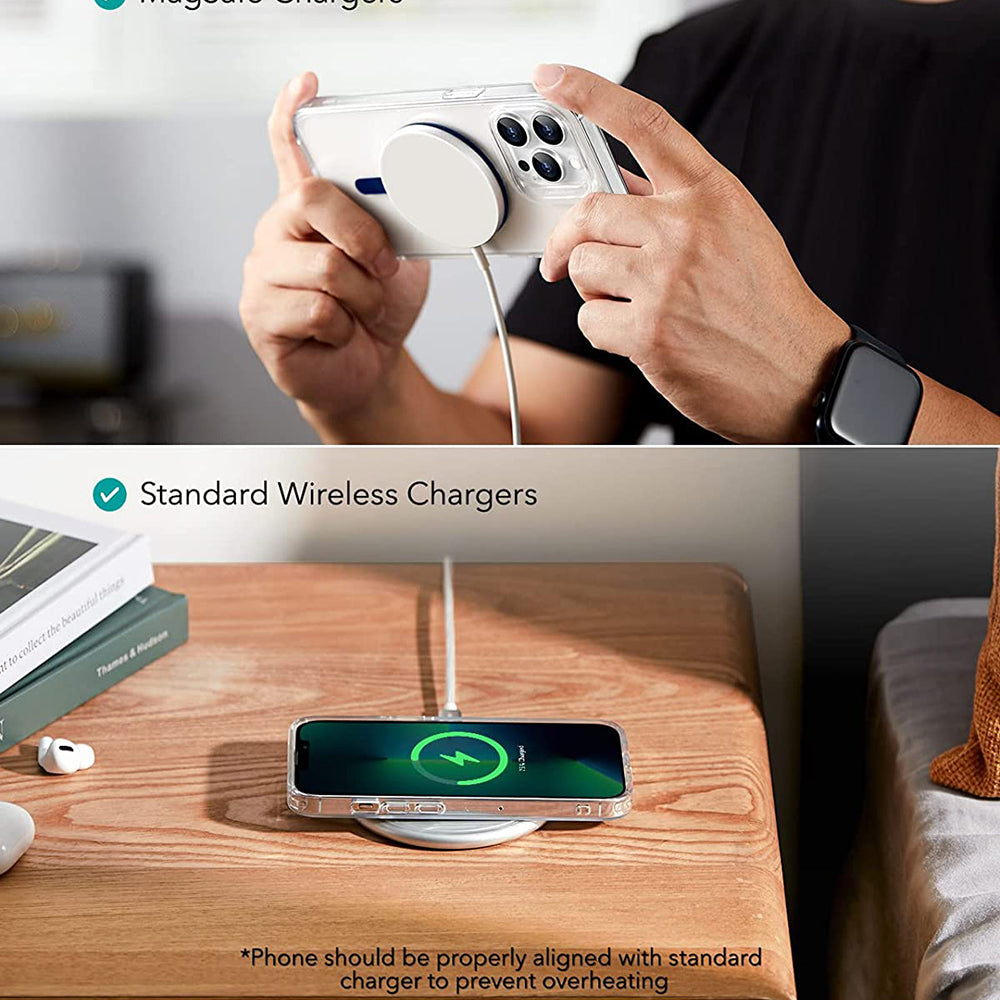 Autocollant Métallique ESR HaloLock, Set de 2 pièces, Bleu