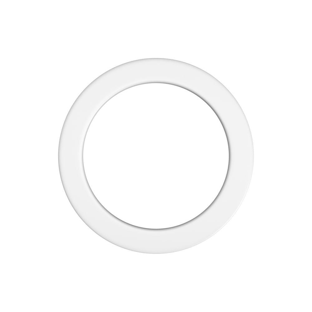 Metalen Sticker Vast, Wit