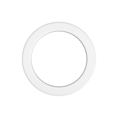 Metalen Sticker Vast, Wit