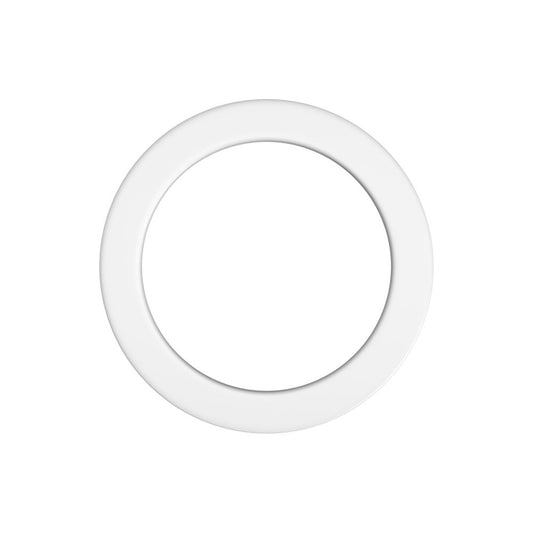 Metalen Sticker Vast, Wit