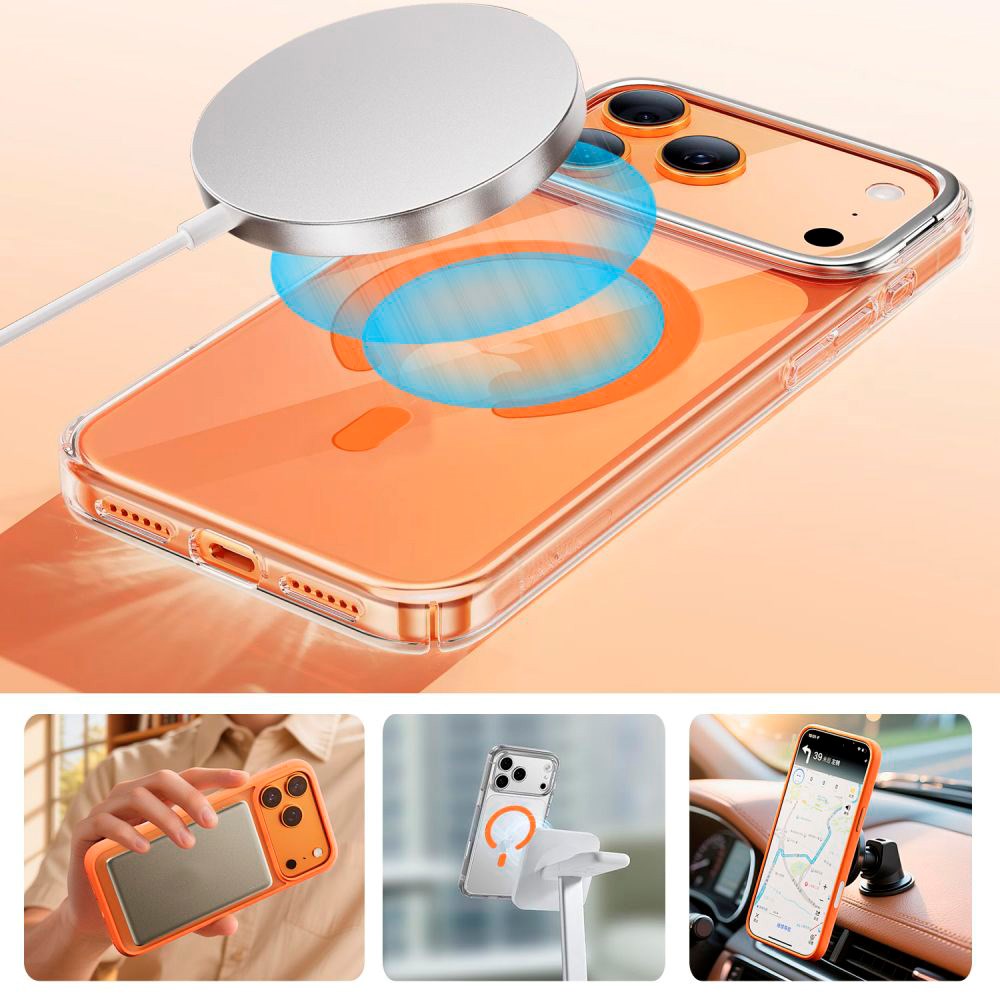 Tech-Protect MMP-200 Metallic Sticker, Universal, Orange