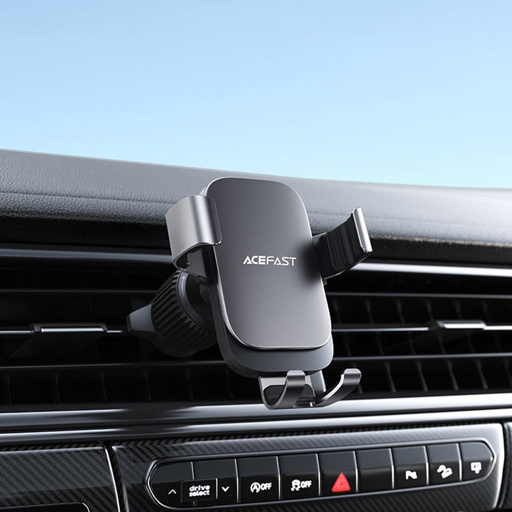 Support Auto Acefast D59, 4.7 pouces - 6.9 pouces, Gris