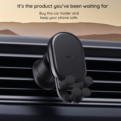 Autohouder Baseus Pro, Universeel, Zwart SUWX030001