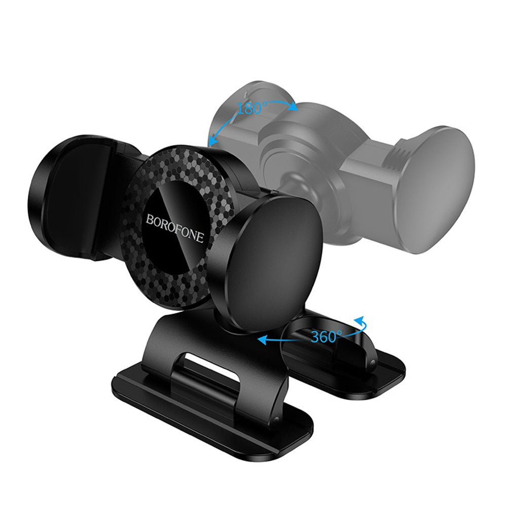 Support Auto Borofone BH142, 4,5 pouces - 7 pouces, Noir