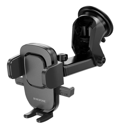 Autohalterung Borofone BH60 Dainty, 4,5 Zoll - 7 Zoll, Schwarz