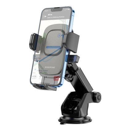 Autohalterung Borofone BH60 Dainty, 4,5 Zoll - 7 Zoll, Schwarz