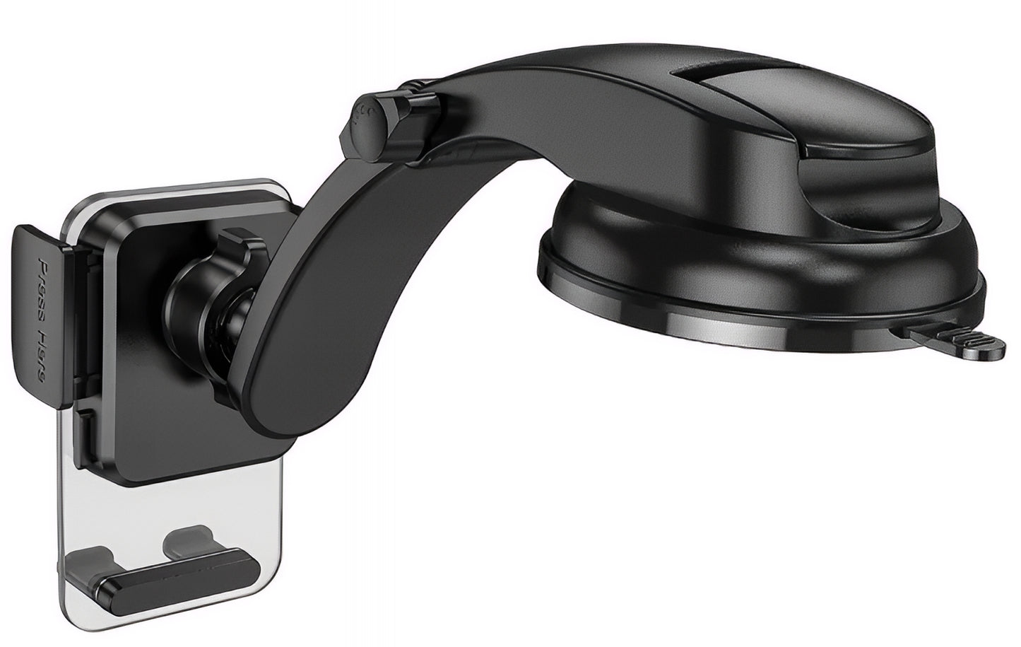 Autohouder HOCO CA118, 4.5inch - 7inch, Zwart