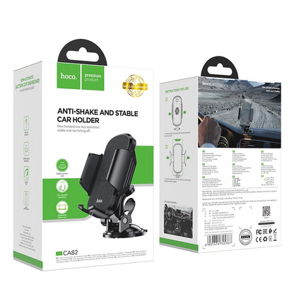 Support Auto HOCO CA82 Just Fast, Universel, Noir